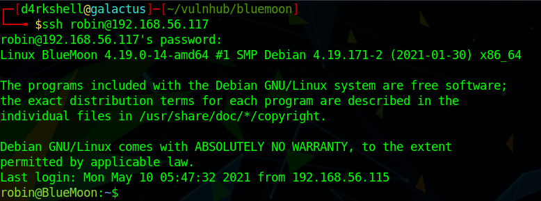 [VulnHub] BlueMoon Walkthrough